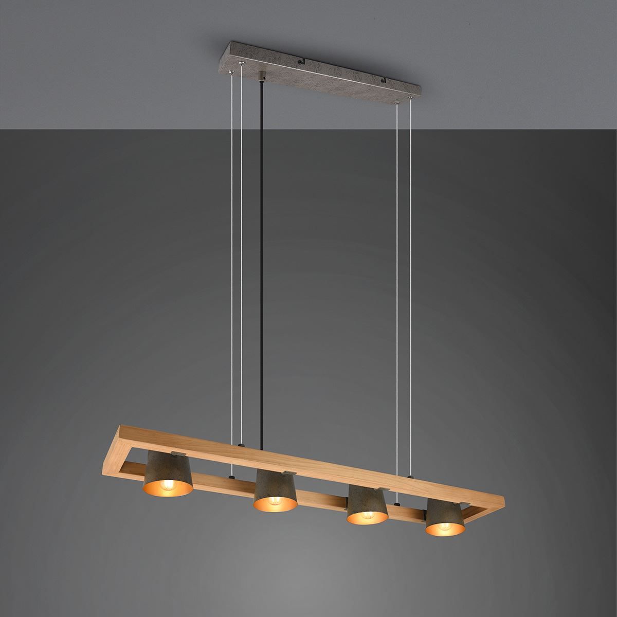 Kronleuchter & Deckenlampen: Vintage Pendelleuchte, 100 cm x 21 cm – Neu (gemäss Beschreibung) aus Kreuzlingen von Smart-Light