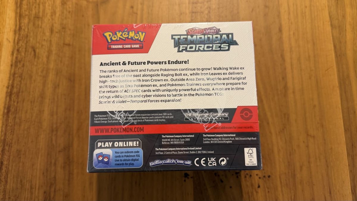 Pokémon Cartes à collectionner: Pokémon Temporal Forces Booster Display - EN – Neuf avec emballage d'origine à Bonaduz par Snake86 2
