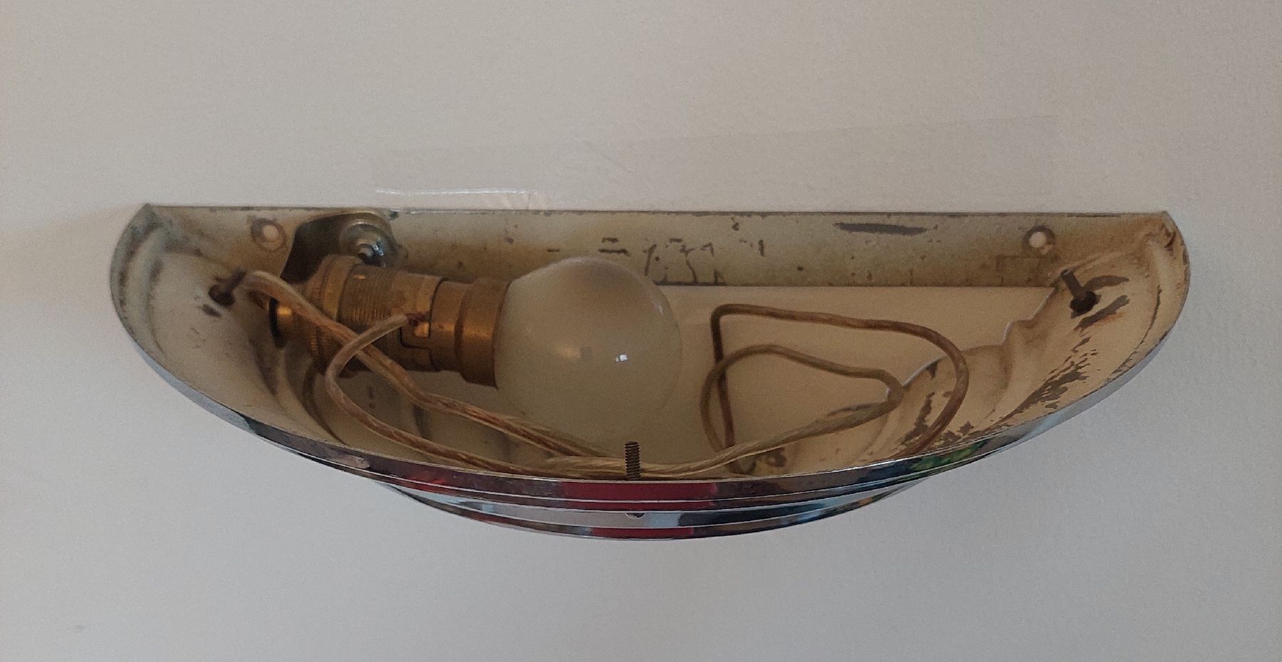 Lampade: Art-déco Wandlampe Chrome – Usato da Ipsach venduto da jpbo 5