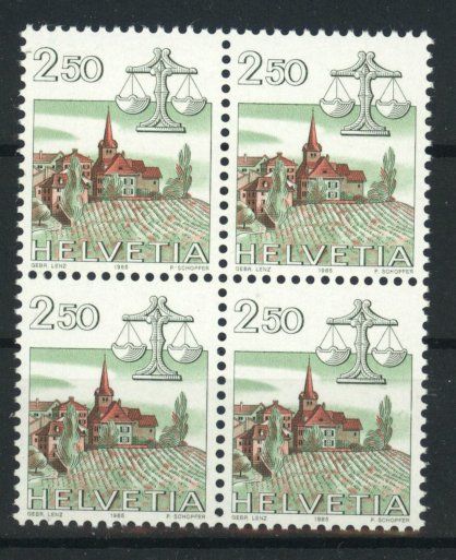 Tutti i francobolli: 1982–1986, Tierkreiszeichen Waage ** – Usato da Willisau venduto da Vollstempel