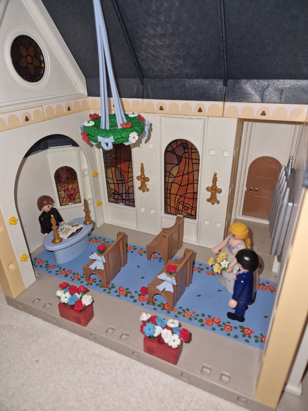 Playmobil Giocattoli: Playmobil Hochzeitskirche – Usato da Malters venduto da rst_7665 2