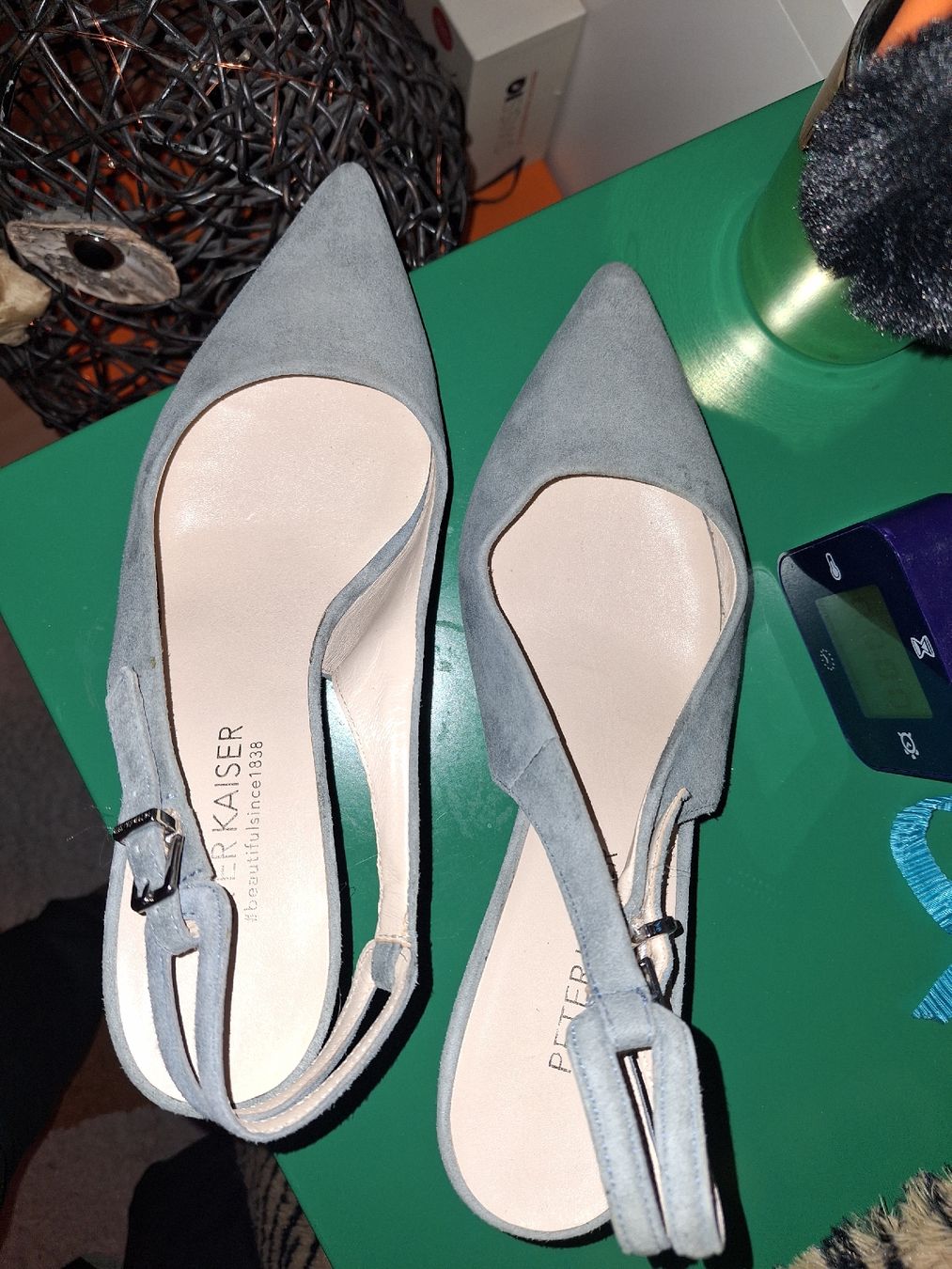 Scarpe da donna: Chaussures escarpins Peter Kaiser gris nubuck T4 – Usato da Brügg BE venduto da rup_p6cw