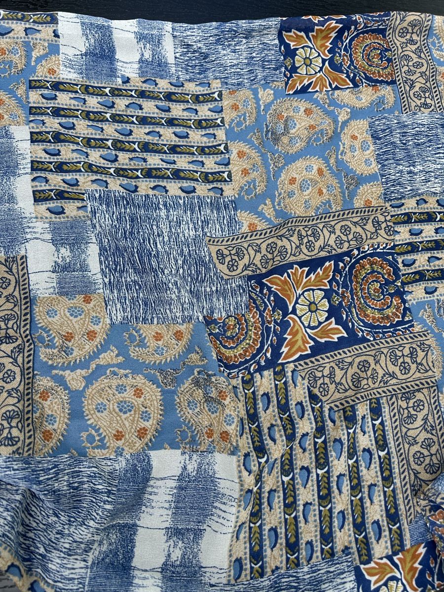 Foulard & Sciarpe: Vintage Scarf - Bohemian Patchwork Material! – Nuovo (secondo la descrizione) da Saland venduto da ele_vc96 1