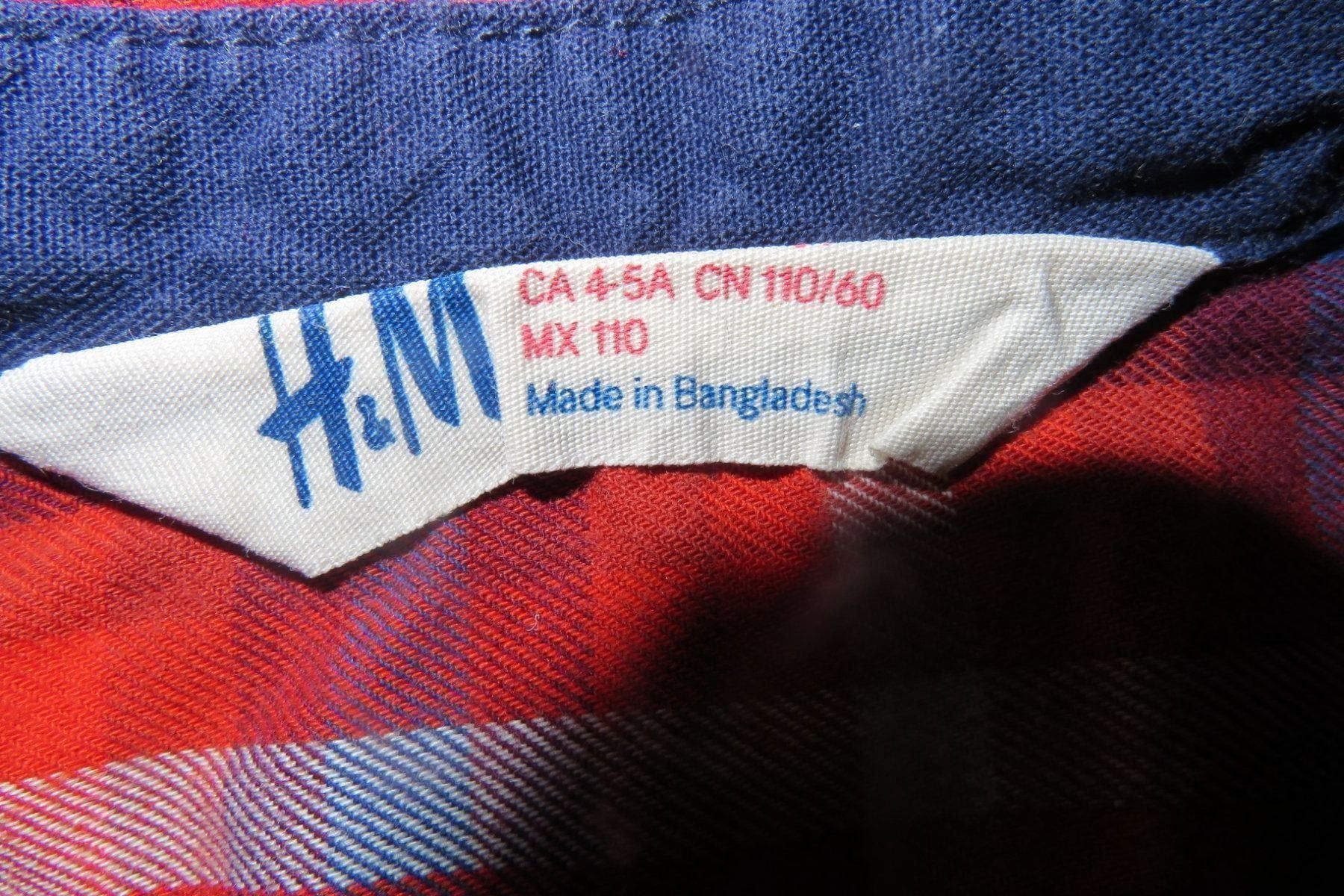 Camicie, T-shirt & Polo: Flanellhemd  in Gr. 110 – Usato da Steckborn venduto da Bibendum02 1