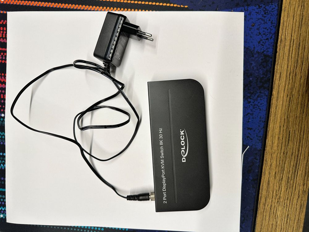Delock DisplayPort 1.4 KVM Switch 8K 30 Hz with USB 3.0 and Kaufen