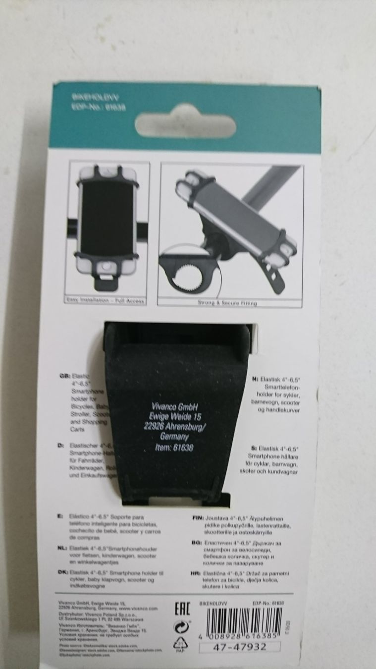Telefoni cellulari / Smartphones: Handy Halter für Velo – Nuovo e nell'imballaggio originale da Tägerschen venduto da Tech-World7 1