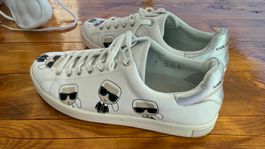 Karl Lagerfeld Sneaker Weiss Ikonik Karl Gr. 44 - original