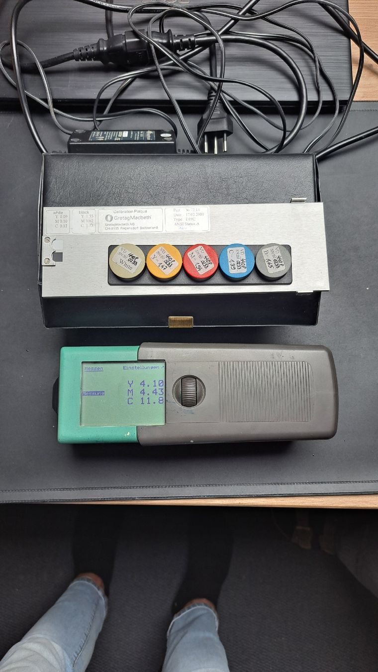 Messen: Densitometer, GretagMacbeth KolorEye 2000 Messgeraet mit Zub – Gebraucht aus Thunstetten von fanki76