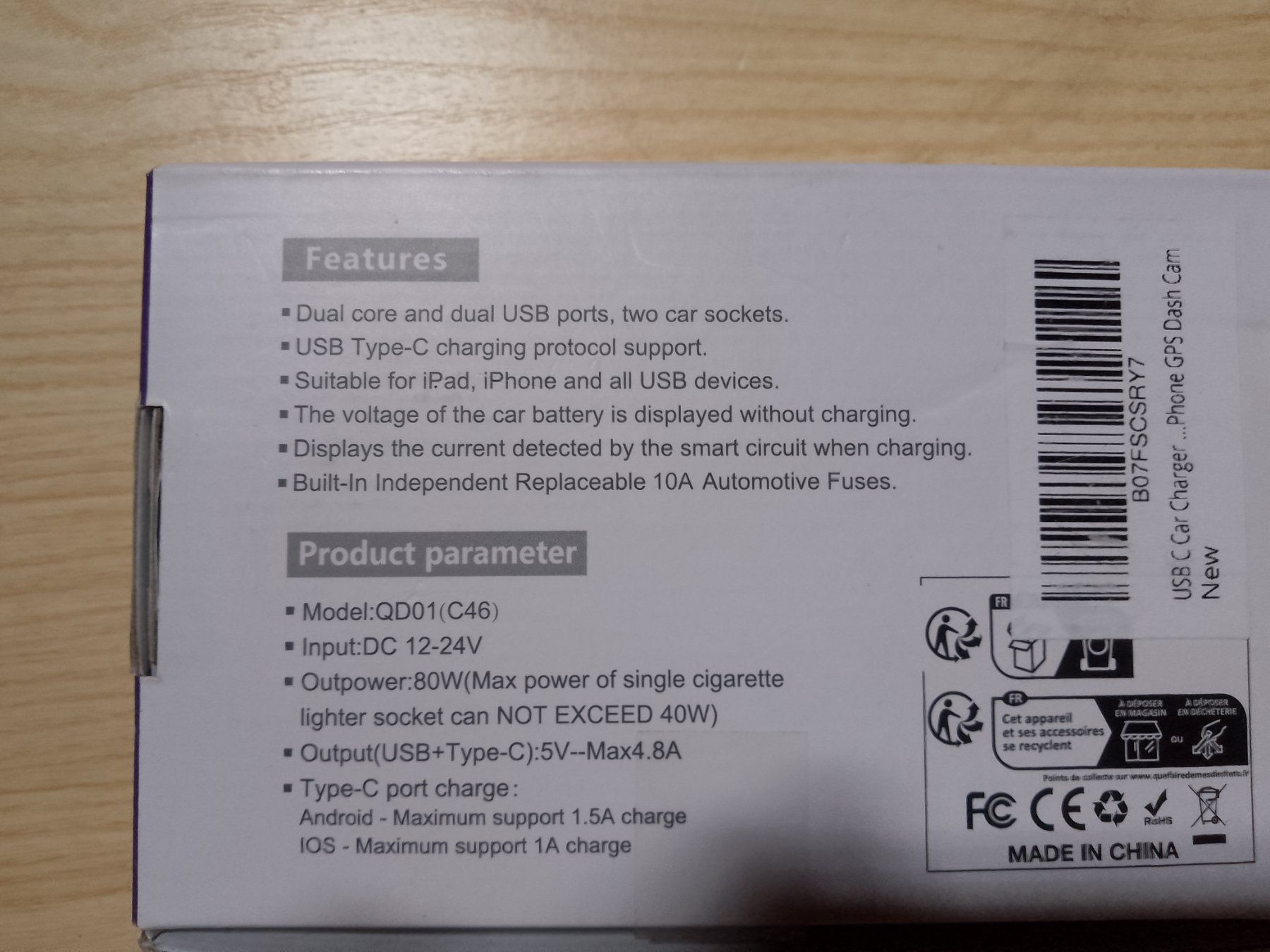 Unità & Adattatore: Auto mehrfach Stecker, 12V USB Stecker – Usato da mümliswil venduto da muemellian 1