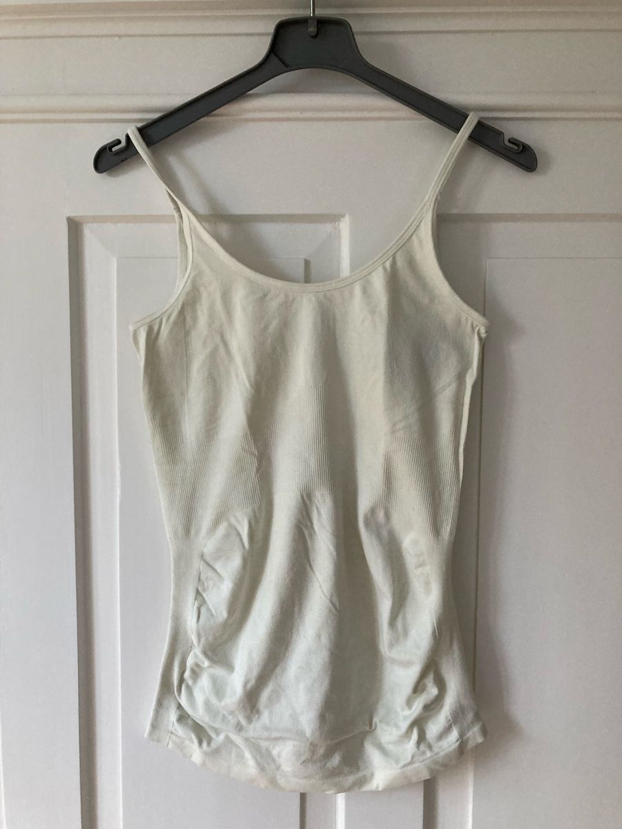 Mamalicious Top: Schwangerschaftstop von Mamalicious Onesize cremeweiss – Usato da St. Gallen venduto da trishold