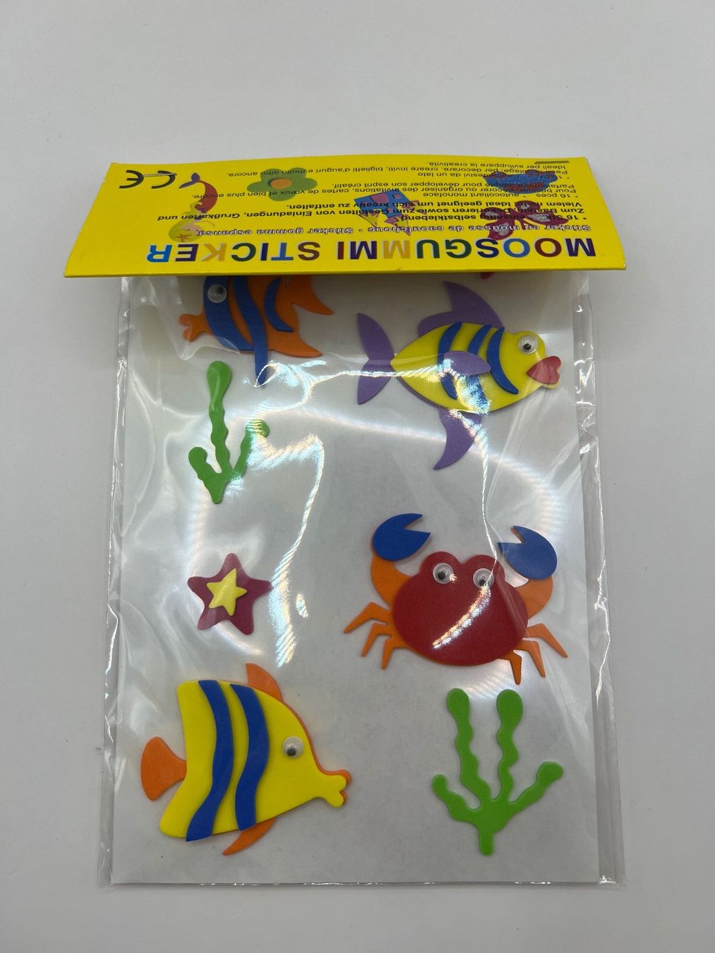 Aufkleber: 16 Stk. Moosgummi Sticker Aufkleber Kleber – Neu und originalverpackt aus Vaduz von NotNeeded 1