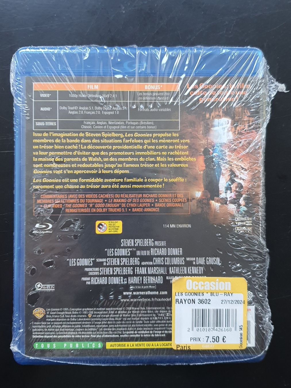 Tutti i DVDs: The Goonies Blu-ray – Usato da Zürich venduto da TimZurich1 1