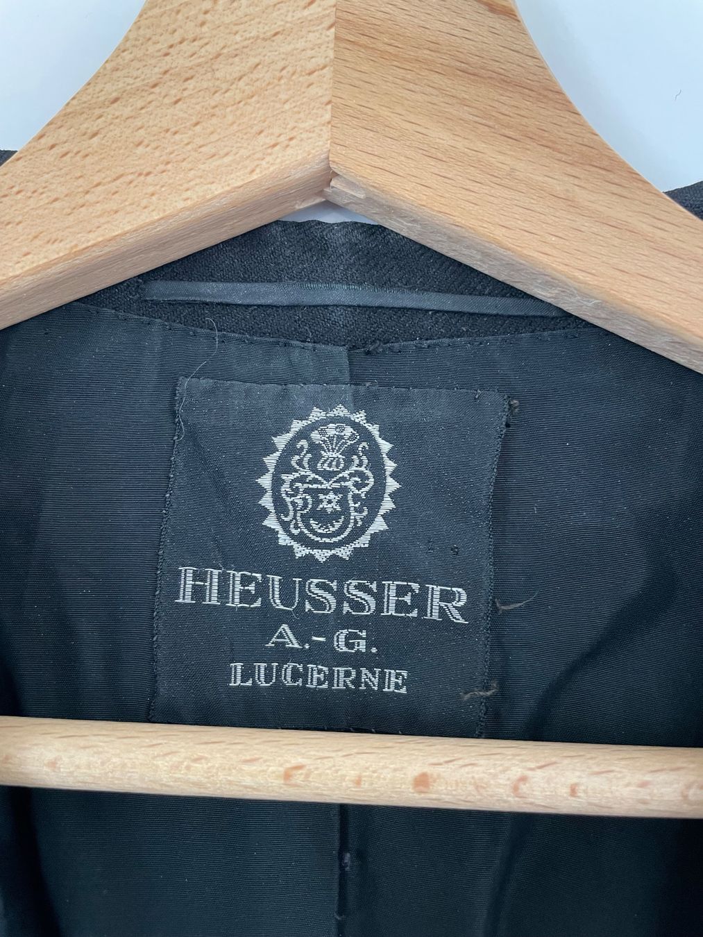 Giacche: Oversized Sakko HEUSSER A.G. LUCERNE schwarz – Usato da Zürich venduto da dhtwetm 2