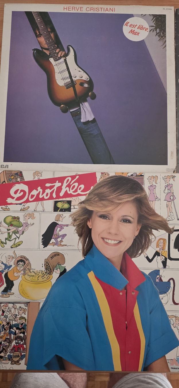 Vinyles: lot 4 disques Francais  – D'occasion à Yvonand par RF-VINYL 1