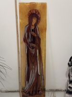 Murano Vitrage (Vitraliu / Buntglas) – religiöse Darstellung