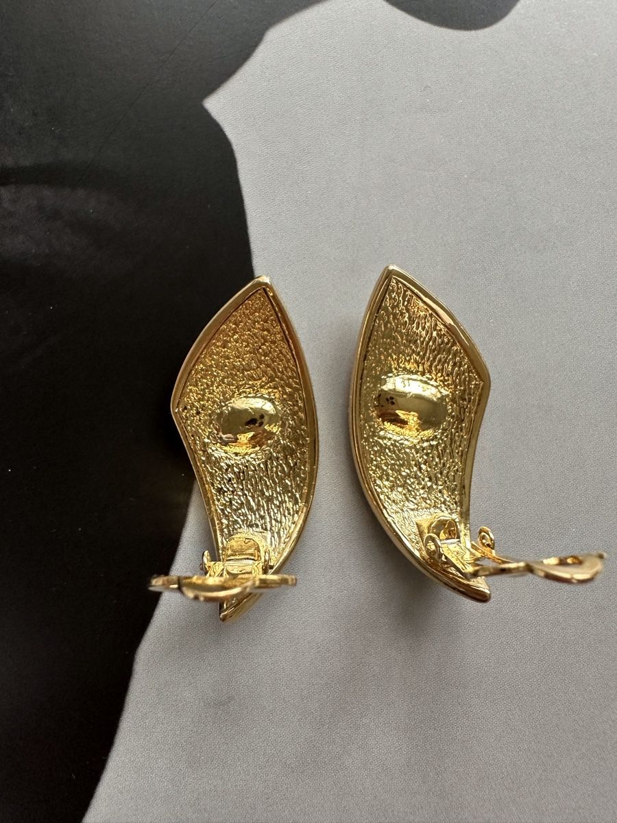 Ohrringe & -stecker: Ohrclips mit Emaille vintage – Gebraucht aus Zollikon von pan_8jtm 3