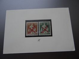 Flugpost Nr. 1 + 2 ungestempelt* ab CHF 1.-- (SBK CHF 270.-)