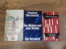 Bücherpaket Friedrich Dürrenmatt (3 Stk)