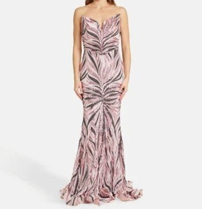 Rosa Portia & Scarlett Abendkleid gr 40