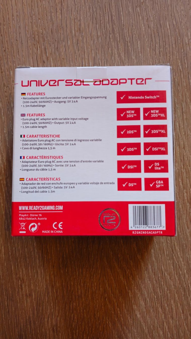 Adattatori & Cavi: Ladegerät / Universal Adapter Nintendo Switch, GBA, DS – Nuovo (secondo la descrizione) da Sirnach venduto da TheMrFreeman 4