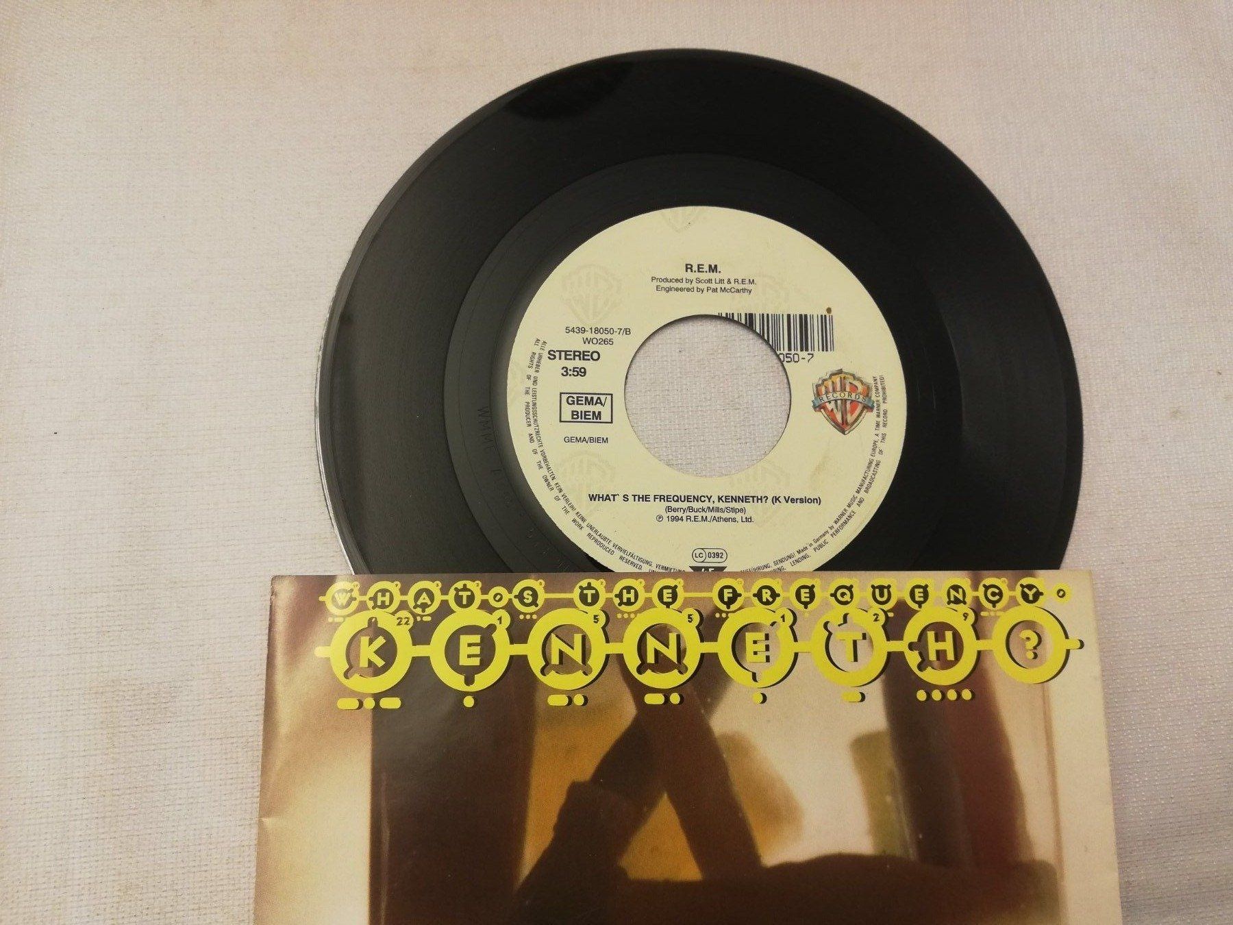 Dischi in vinile: R.E.M. - WHAT'S THE FREQUENCY, KENNETH? (SINGLE 7") – Usato da Bern venduto da Vinylsound.ch 2
