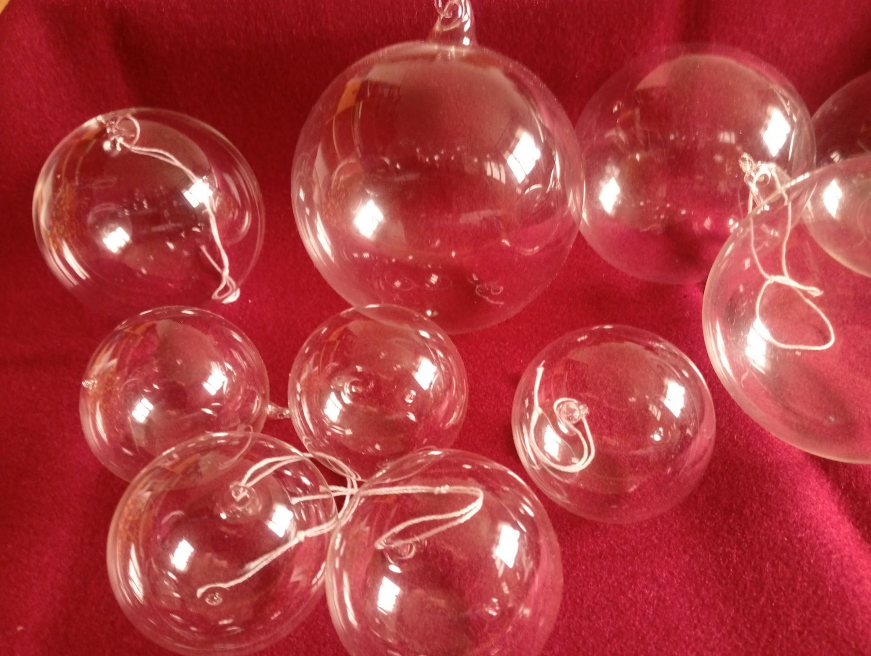 Tutte le decorazioni: 10 neuw. Christbaum Glaskugeln  ab 34.--Fr – Usato da Killwangen venduto da Freds7 2