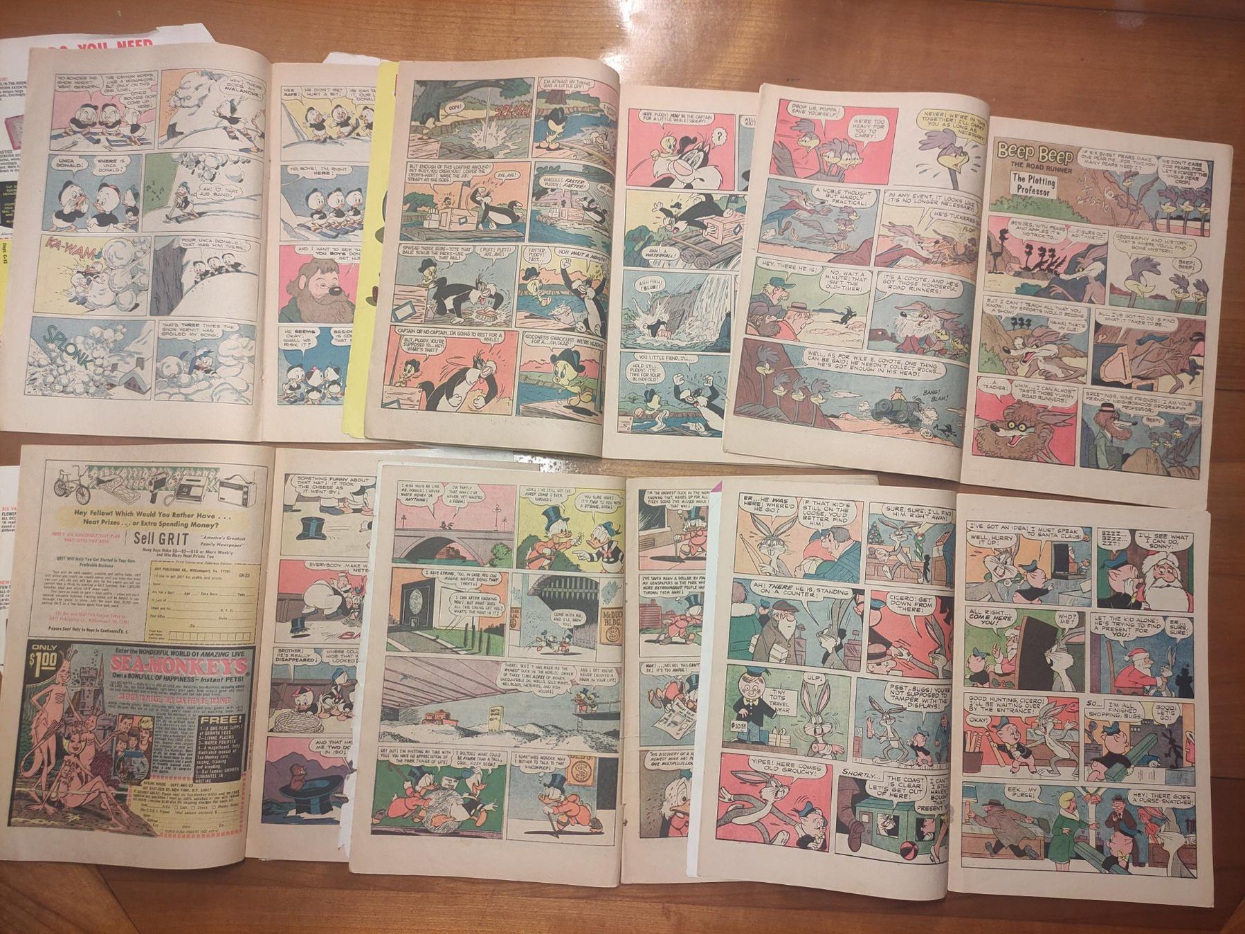 Fumetti: Comic 70er, Walt Disney, Bugs Bunny, Sylvester, Road Runner – Usato da St. Gallen venduto da Pintador 2