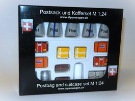 Alpenwagen Postsack und Kofferset 1:24