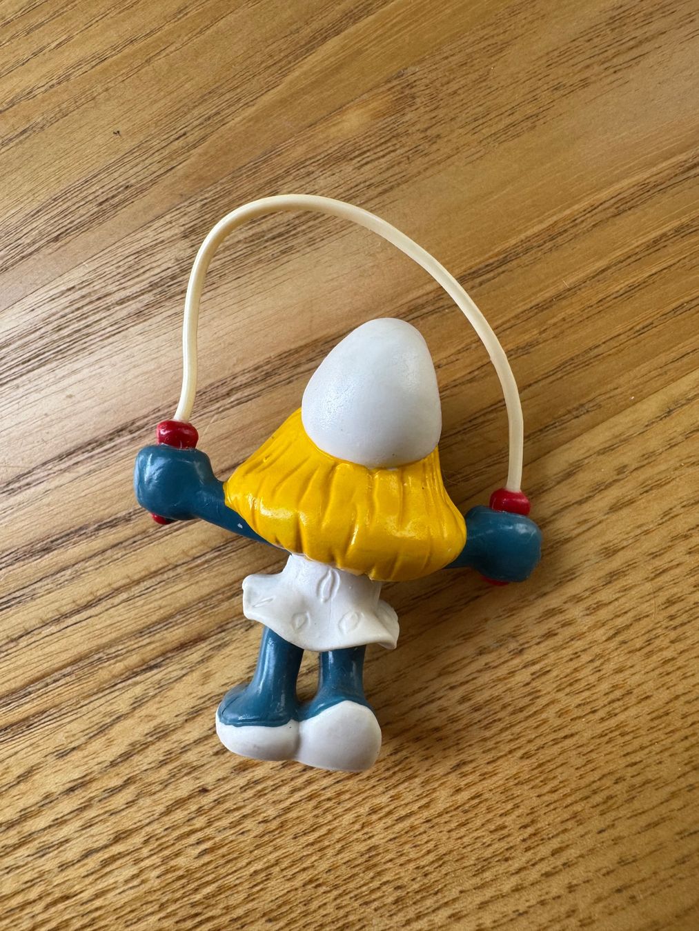 Schleich Figuren: Original Schleich Schlumpf - Schlumpfine mit Springseil – Gebraucht aus Fislisbach von chili2006 3