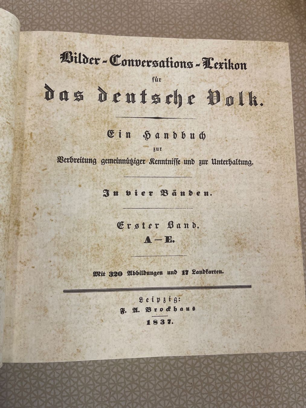 Livres: Buch - Bilder Conversations Lexikon A-E, Erster Band – D'occasion à Urnäsch par pas_5r9c 3