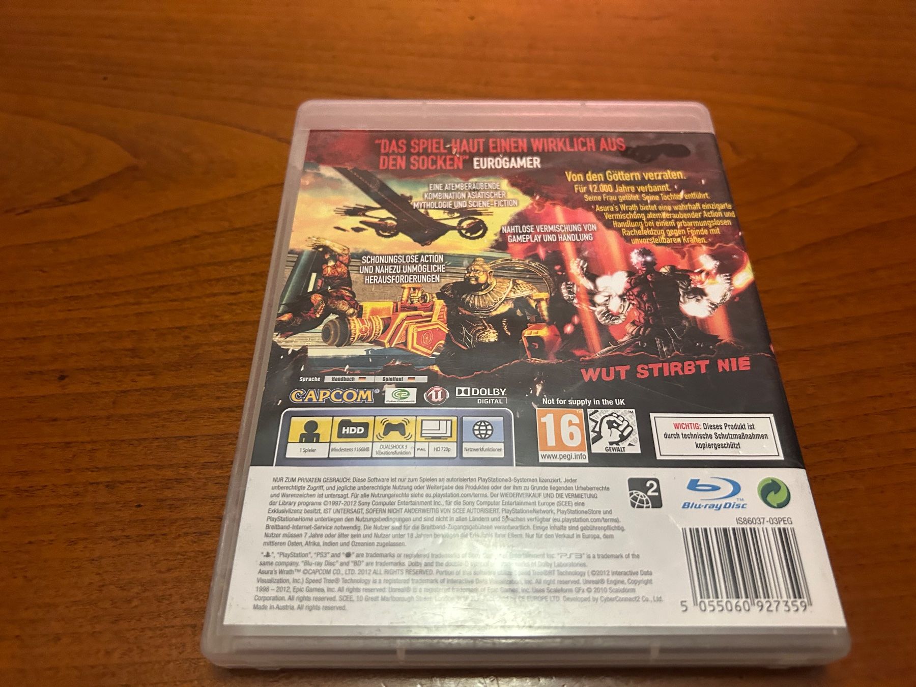 Sony Giochi: Ps3 - Asuras Wrath – Usato da Obergösgen venduto da mad_56fp 1