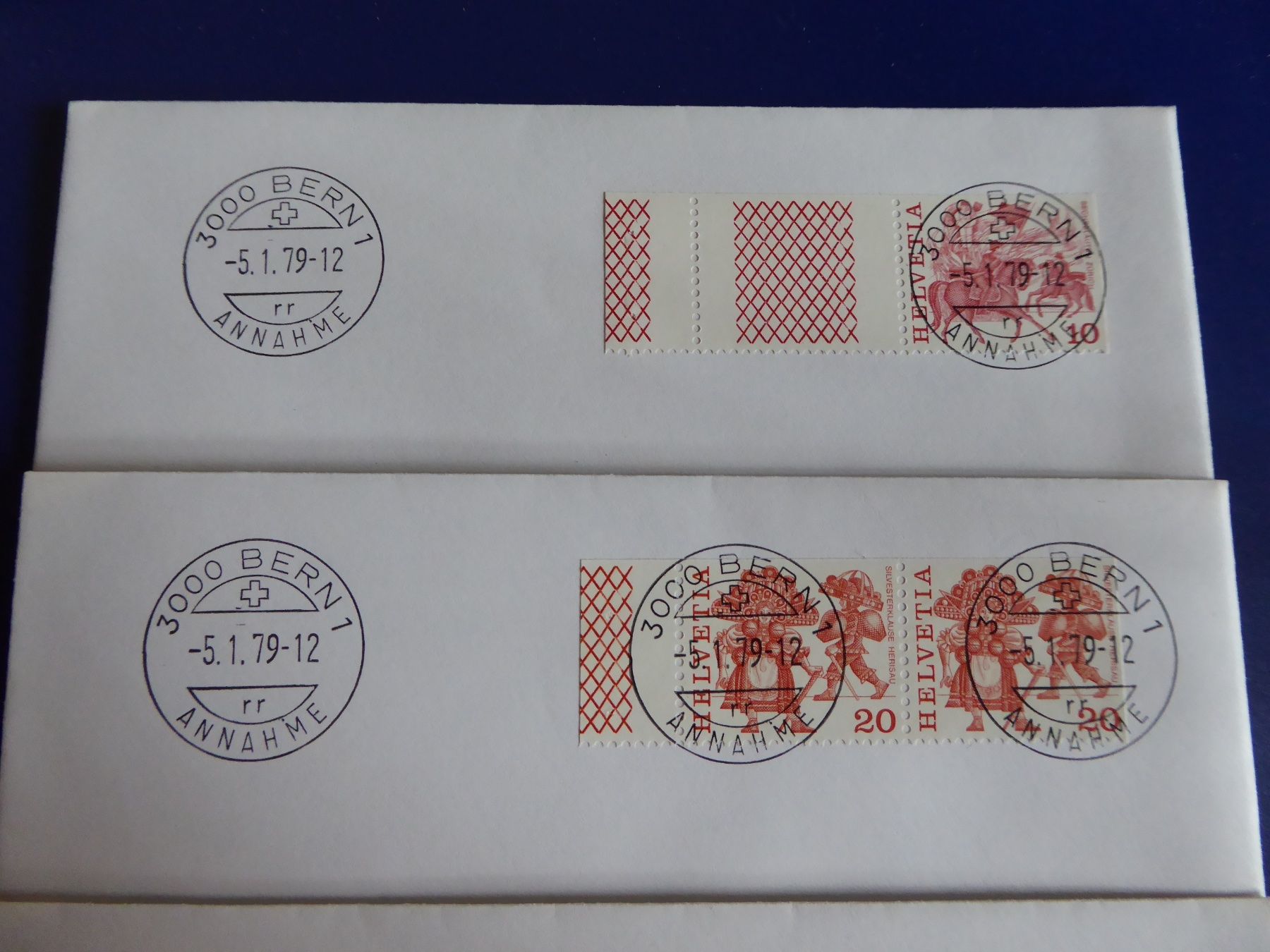 Alle Briefmarken: FDC Briefumschläge mit Stempel Bern 5.1.79 – Neu (gemäss Beschreibung) aus Birrhard von Telemaster1 1
