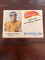 HC Fribourg-Gottéron Vintage Autogrammkarte Bucher