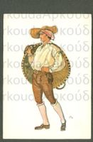 AK color Vevey VD Fête des Vignerons © Ernest Biéler ≈ 1927