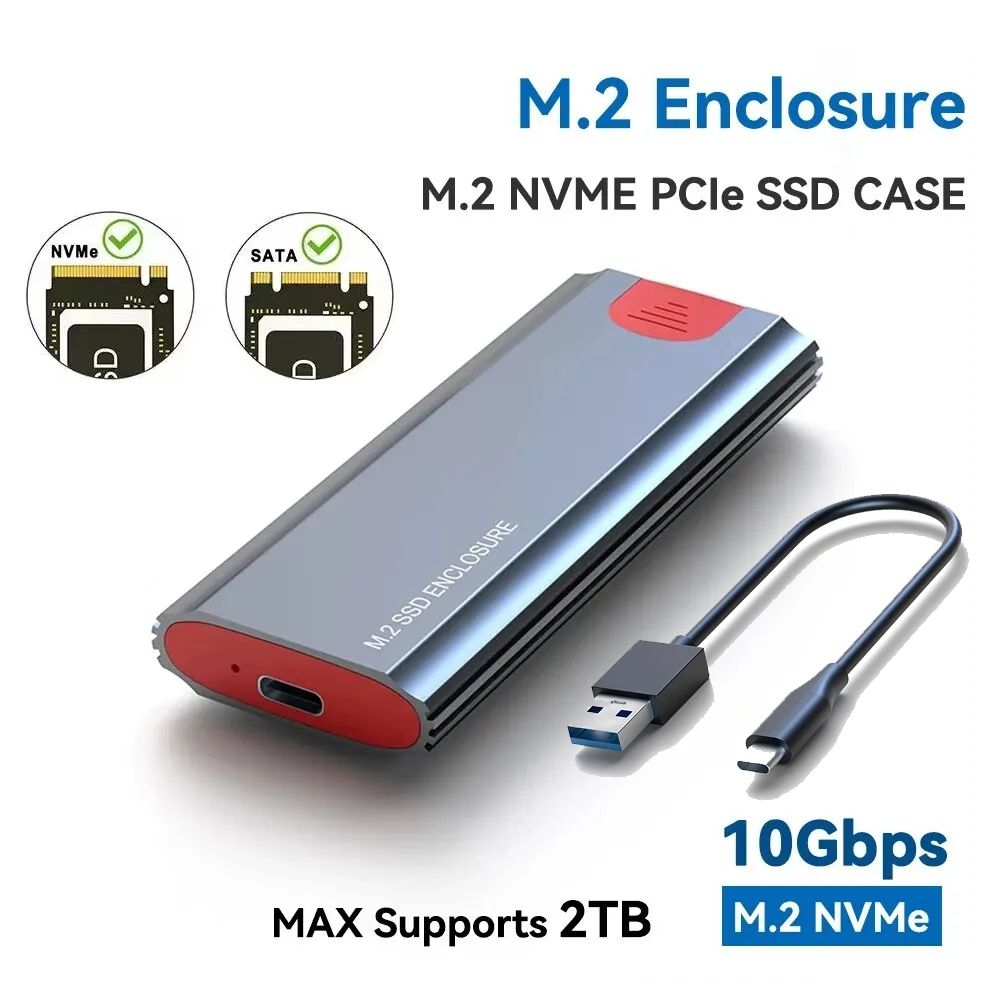 Harddisks: M.2 NVMe External SSD Case Enclosure – Neu (gemäss Beschreibung) aus Glattbrugg von har_jgc7 4