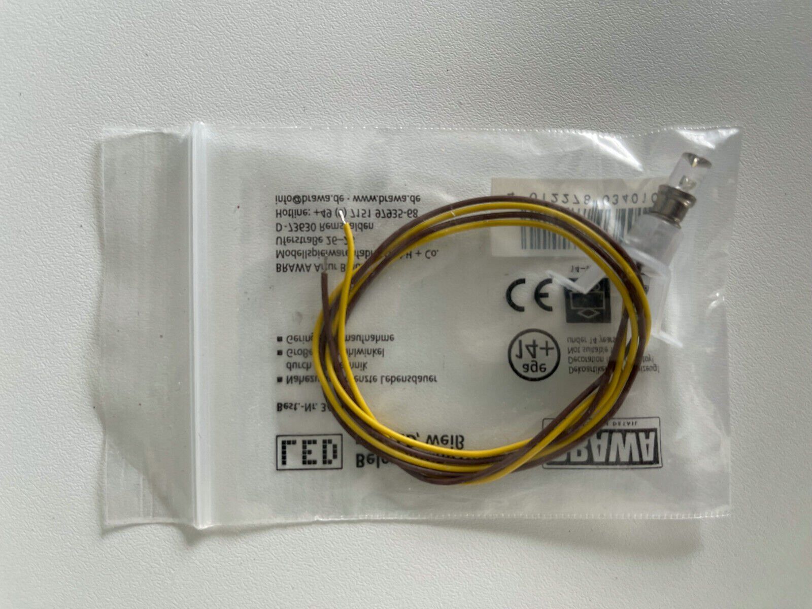 Brawa Modellini di ferrovie: Brawa 3401 LED Beleuchtungssockel weiss – Nuovo e nell'imballaggio originale da Derendingen venduto da FischertraiNs