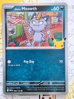 Alolan Meowth - 30th Celebration - Pokémon Englisch