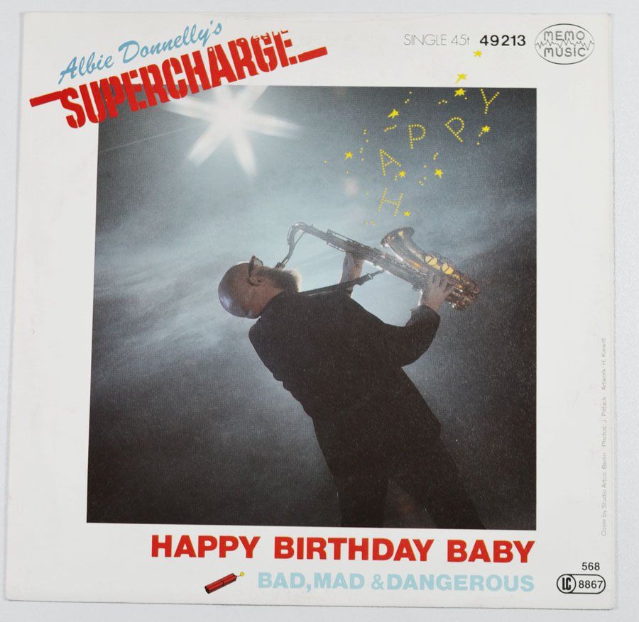Schallplatten: Single: SUPERCHARGE - Happy Birthday Baby – Gebraucht aus Frenkendorf von Yard-Sale-2000 1