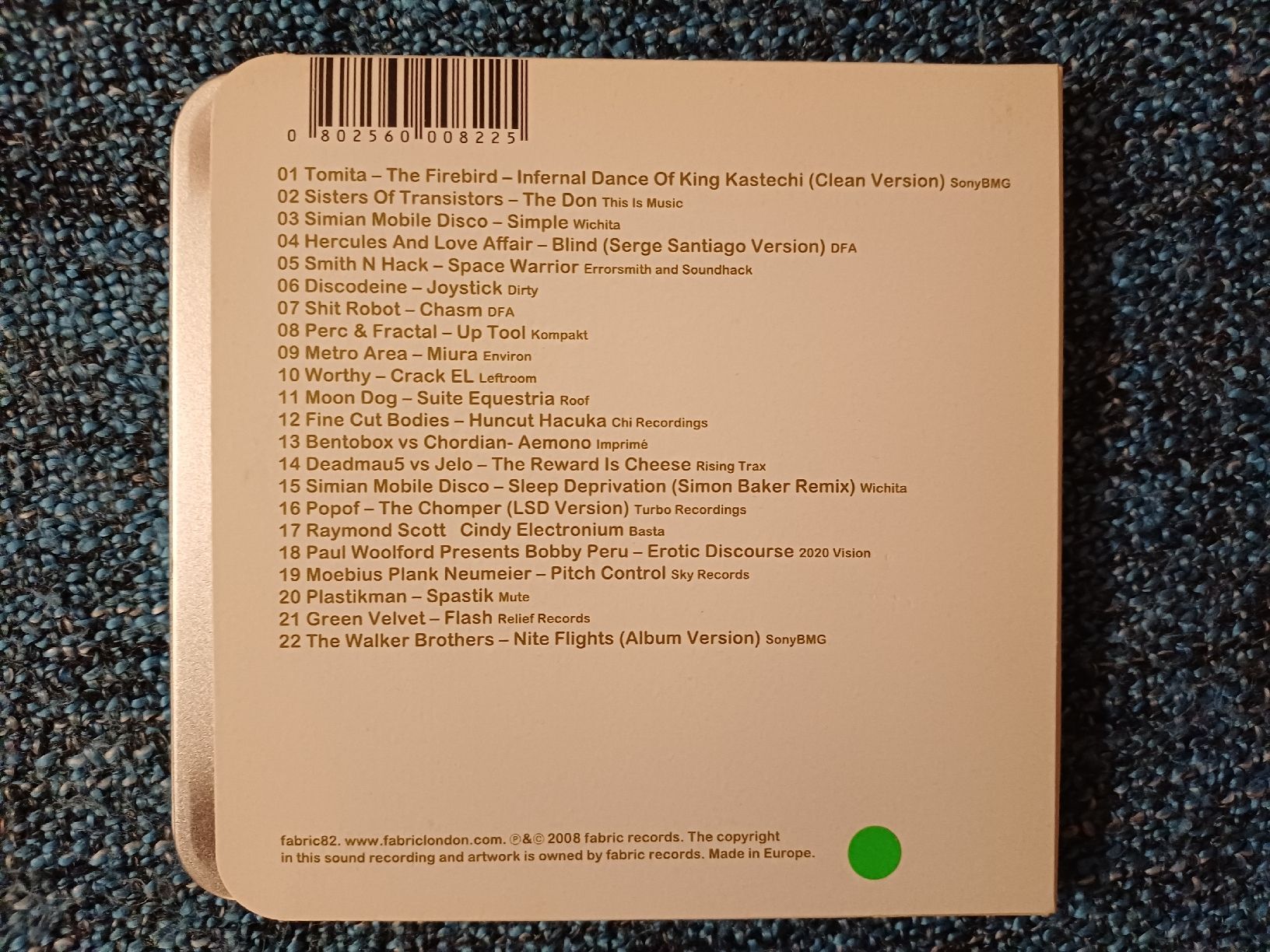 CD: Fabriclive.41 - Simian Mobile Disco CD – Nuovo (secondo la descrizione) da Begnins venduto da Drastic-Sound 1
