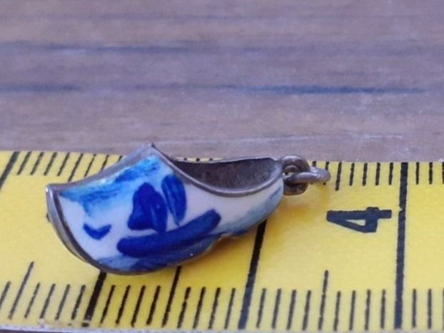 Ciondoli: Anhänger Bettelarmband Schuh Delft Silber – Usato da Mörschwil venduto da wunderkiste44 6