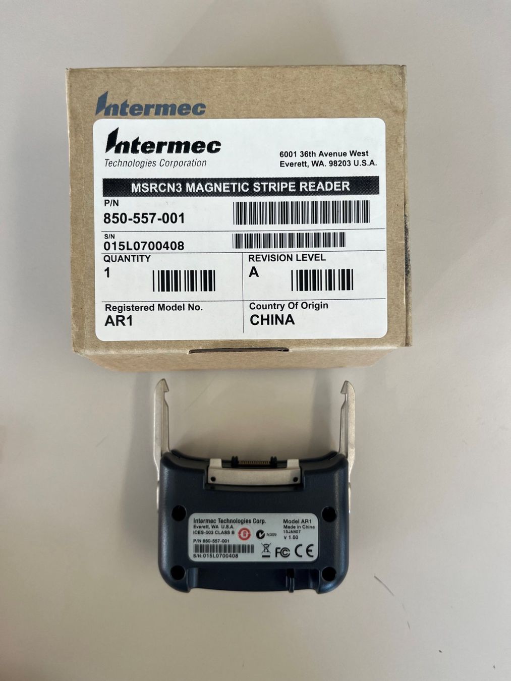 Laufwerke & Adapter: Intermec Magnetic Card reader – Neu und originalverpackt aus Yverdon-les-Bains von CYBELEC 1