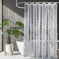 ✅ NEU Duschvorhang 3D Kieselsteine 180 x 200cm