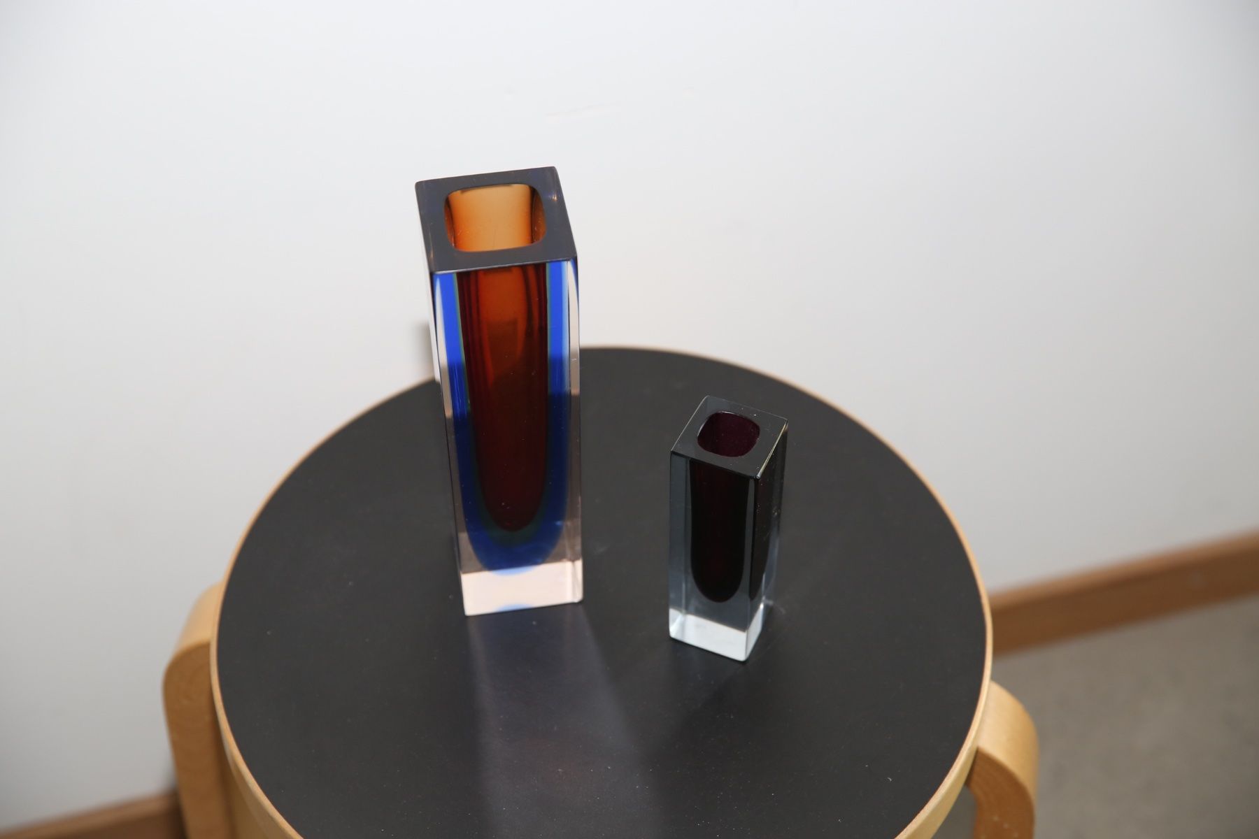 Murano Vasi & Recipienti: set of two Murano vases – Usato da Zürich venduto da considermichael 1