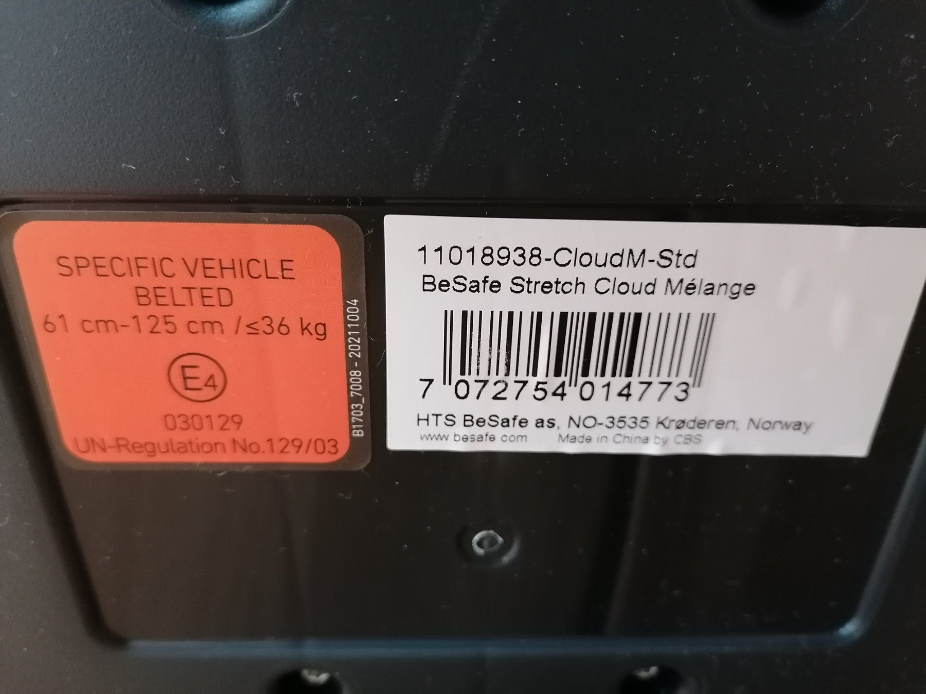 Sièges auto: Be Safe Autositz bis 125cm – D'occasion à Horn par van_zw6w 4