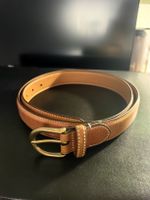 NEU Polo Ralph Lauren Ledergürtel, Hellbraun, Gr. 95, M-L
