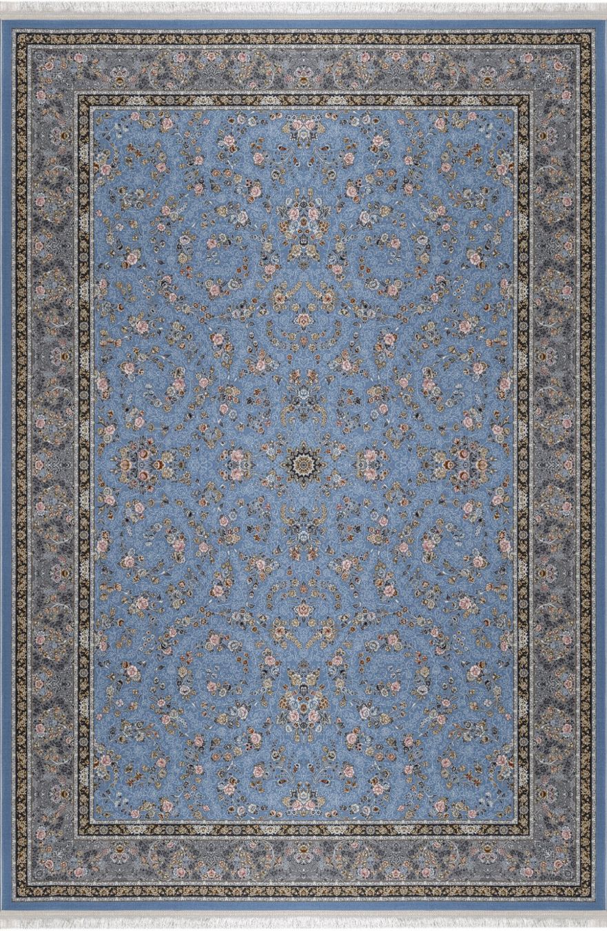 Tappeti: Schöner Perserteppich, blau gemustert, 200x300cm – Nuovo e nell'imballaggio originale da Birmensdorf ZH venduto da azad110 1