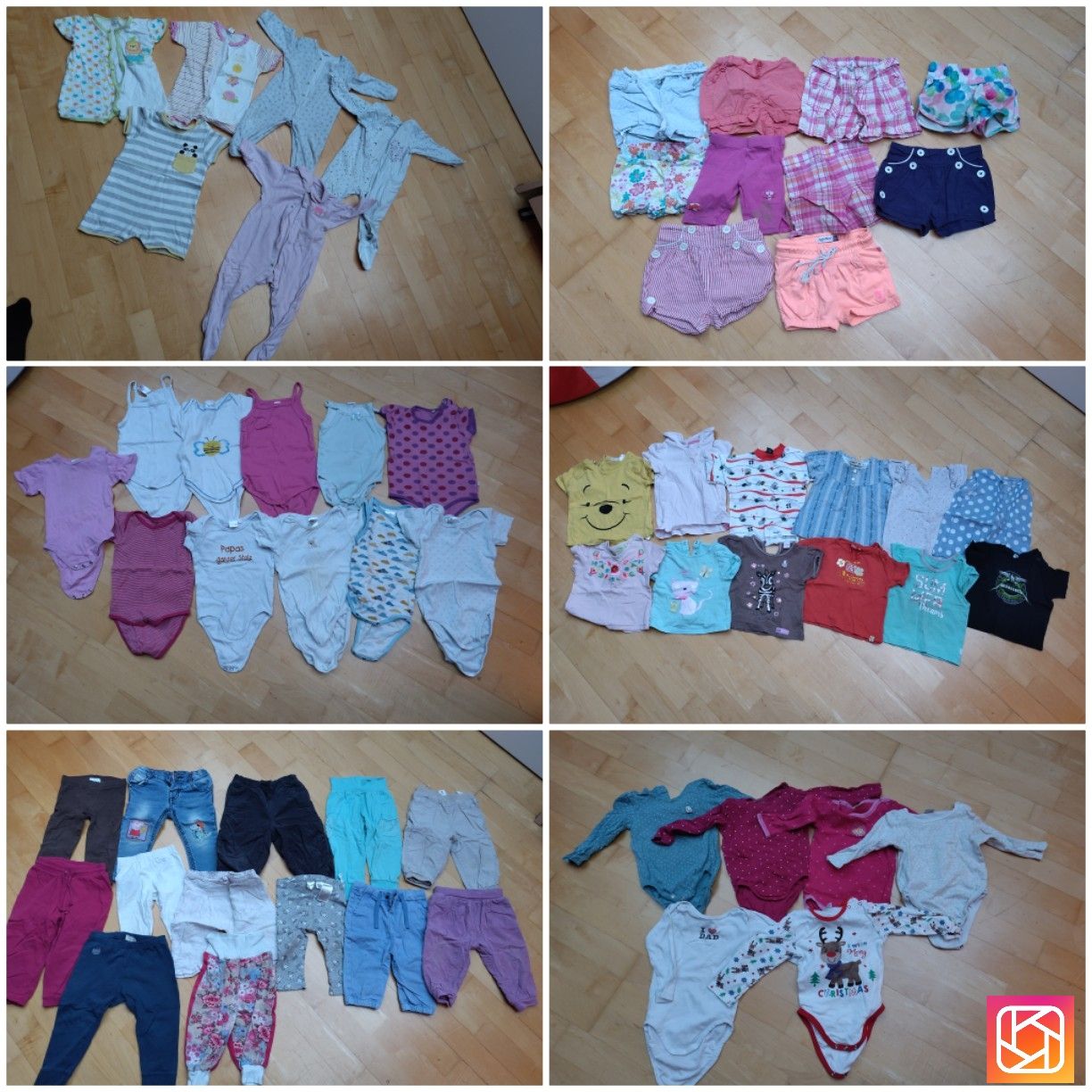 Lotti & Set di vestiti: Kleiderpaket Mädchen 74/80 – Usato da Giswil venduto da Dewey08