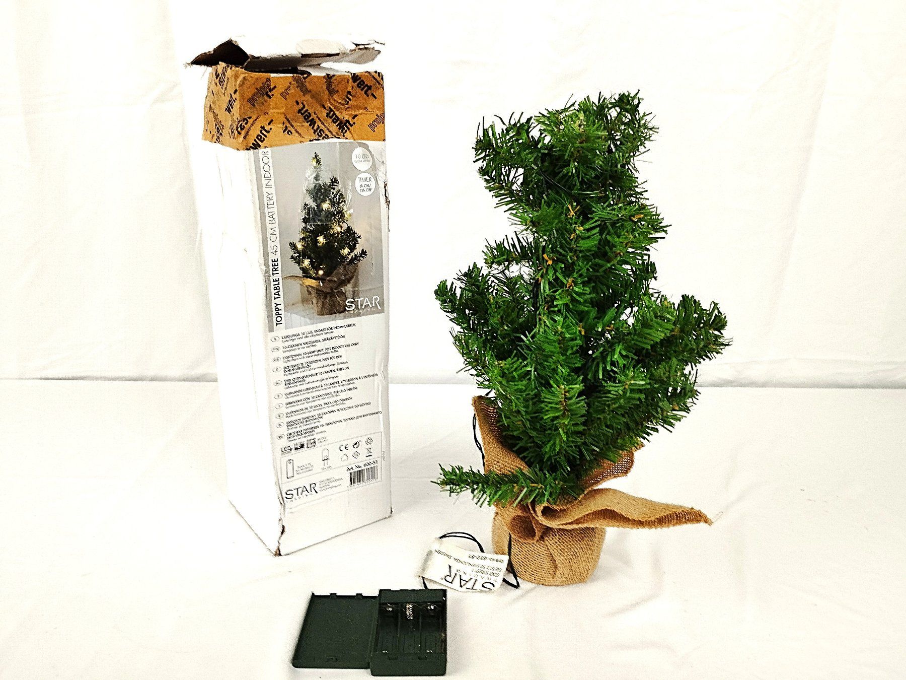 Tutte le decorazioni: STAR TRADING Weihnachtsbaum 45 cm – Usato da Schübelbach venduto da Restwert_Schubelbach