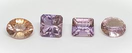 4 x Amétrines 50.75 ct (lot N° 5) - Valeur 1'350.- Fr