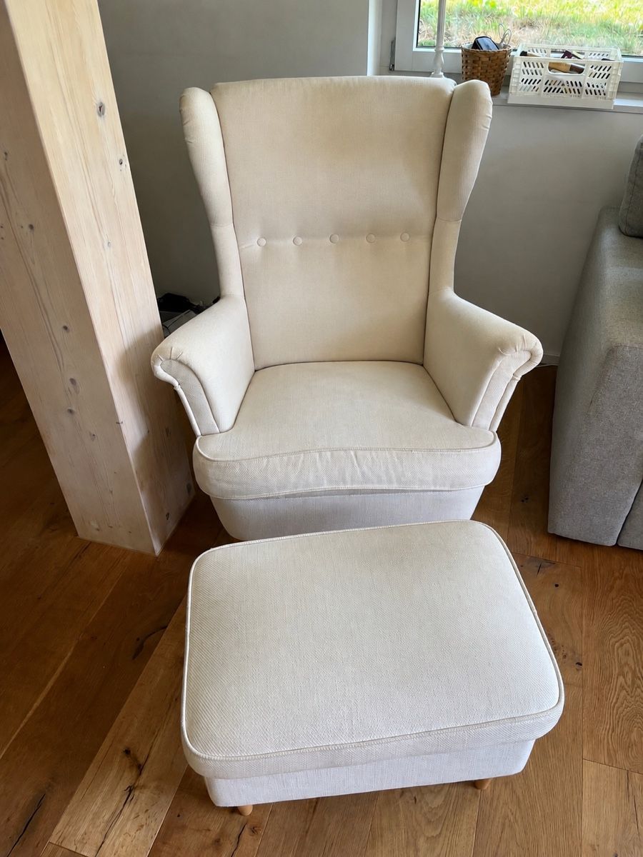Fauteuils: IKEA armchair with footrest – D'occasion à Zollikerberg par ale_qtn6